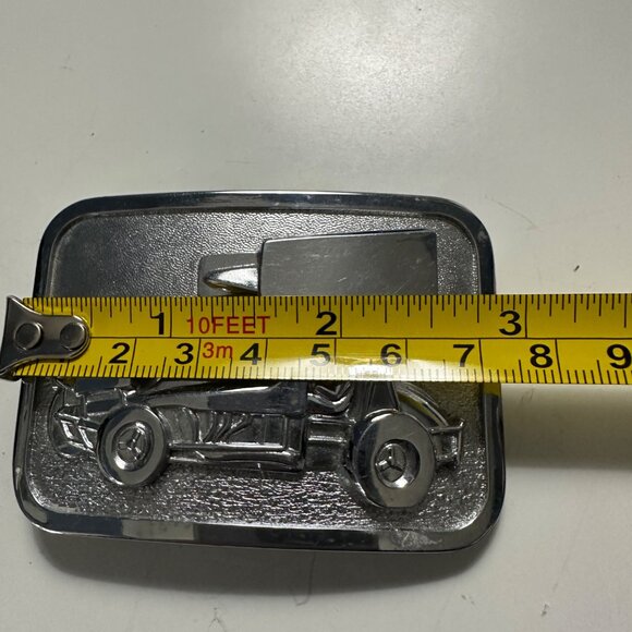 Reebar Racecar 3 x 2” Silvertone Buckle lot B - Picture 4 of 5